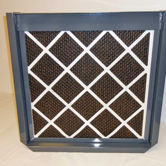 CAF900Carbon Paint Booth Wall Exhaust Fans with Merv8 PreFilter (2