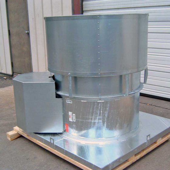 Model BRVCS Upblast Roof Exhaust High Temperature Fan Belt Driven